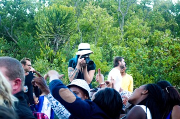 Crowd at Kirstenbosch